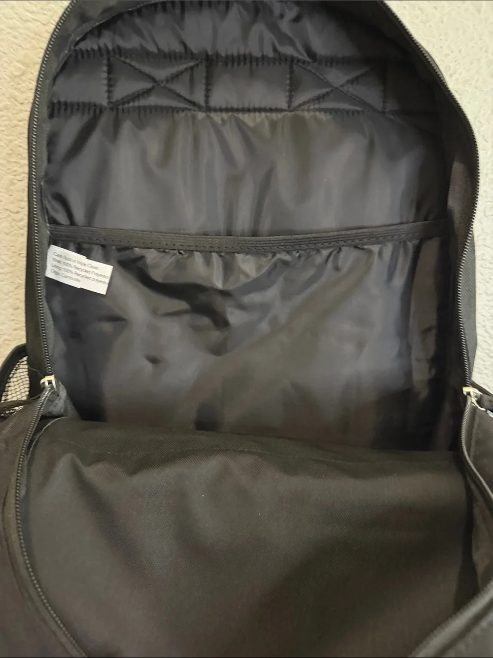 Target Black Men's Backpack with Reflective Trim